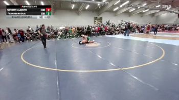 175 lbs Champ. Round 2 - Ethan Hague, Kelly Walsh vs Quintin Aleman, Fort Morgan