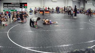 46/49 Cons. Semi - Adriel Spiderman Robinson, Suplex City Raptors vs Mark Francis Singletary, Swainsboro