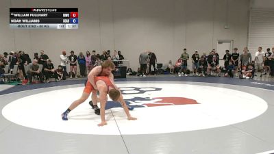 80 kg Champ. Rd Of 64 - William Fullhart, Northeast Iowa Wrestling Club vs Noah Williams, State College Area High School Wrestling