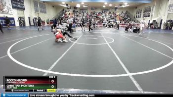 113 lbs Cons. Round 5 - Rocco Madrid, Centennial-Corona vs Christian Montoya, South Hills