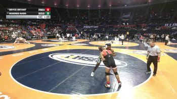2A 157 lbs 5th Place Match - Warren Nash, Grayslake (Central) vs Bryce Bryant, Springfield (H.S.)