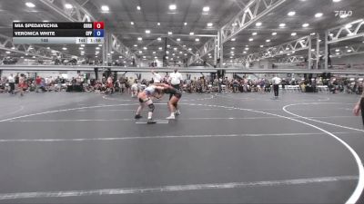 145 lbs Round 1 (6 Team) - Veronica White, Central Pennies Power vs Mia Spedavechia, Cordoba Trained