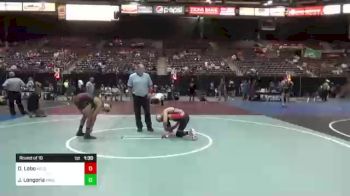 126 lbs Round Of 16 - Dominic Lobo, Wc 31 6 vs Joshua Longoria, Kingsburg WC