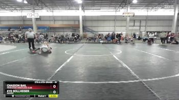 81 lbs Cons. Round 1 - Kye Rollheiser, Rupert vs Chasson Bail, Middleton Wrestling Club