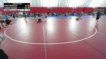 120 lbs Quarters & Wb (16 Team) - Blake Underwod, Marathon vs Garrett Bowden, Pulaski