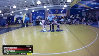 150 lbs Round 2 (8 Team) - Edwin Torres, VHWC vs Gary Woessner, OutKast WC