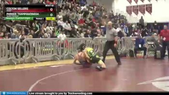 145 lbs Quarterfinal - Parker Thammavongsa, Slam! Nevada vs Colton Sellers, Reno