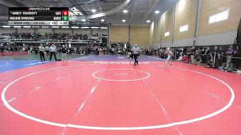 100 lbs Round Of 16 - Emily Youboty, Hope vs Kelsie Strong, Marshwood