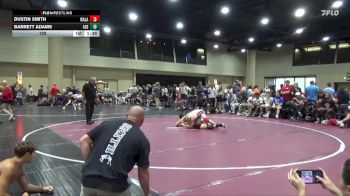 120 lbs Round 4 (6 Team) - Barrett Adams, Alabama Elite Black vs Dustin Smith, WALA