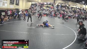 80/85/15uG82 Round 1 - Kristalyn Dandridge, Summerville Takedown vs Paige Vacari, Cane Bay Cobras