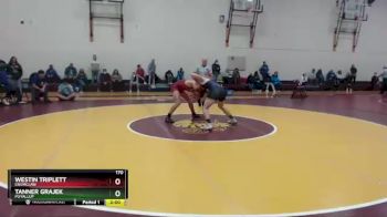 170 lbs Quarterfinal - Westin Triplett, Enumclaw vs Tanner Grajek, Puyallup