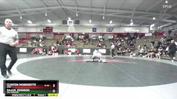 174 lbs 3rd Place Match - Dajun Johnson, UW-Parkside vs Clinton Morrisette, King