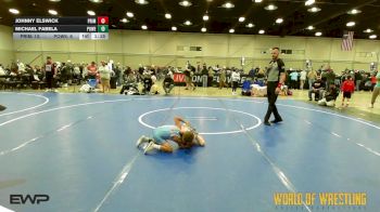 49 lbs Quarterfinal - Johnny Elswick, Prime 9U vs Michael Fabela, Powerhouse Gold 9U