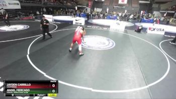 285 lbs Champ. Round 1 - Jayden Carrillo, California vs Angel Mercado, Primal Wrestling Club