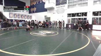 150 lbs Cons. Round 3 - Joaquin Pedroza, Costa Mesa vs David Chairez, Eisenhower