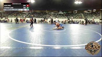 140 lbs Consolation - Jack Pike, CYWC vs Darren Lane, Noble Takedown Club