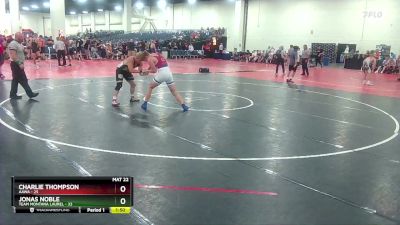 190 lbs Round 5 (10 Team) - Jonas Noble, Team Montana Laurel vs Charlie Thompson, AAWA