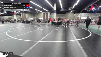 132 lbs Round Of 32 - Ivan Riemer, 484 Scrap vs Andres Cuellar, All American Wrestling Club