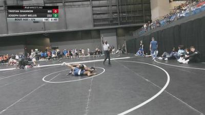 174 lbs Cons. Round 3 - Joseph Saint Melus, Colby Community College vs Tristan Shannon, Missouri Baptist University