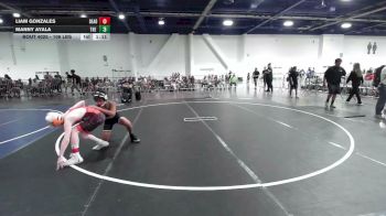 106 lbs Round Of 16 - Liam Gonzales, Deadshot WC vs Manny Ayala, The Valley WC