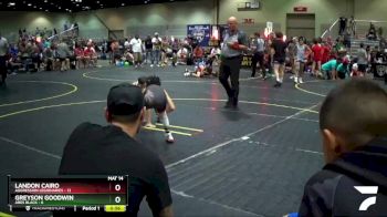 60 lbs Round 4 (6 Team) - Greyson Goodwin, Ares Black vs Landon Cairo, Aggression Legionaries