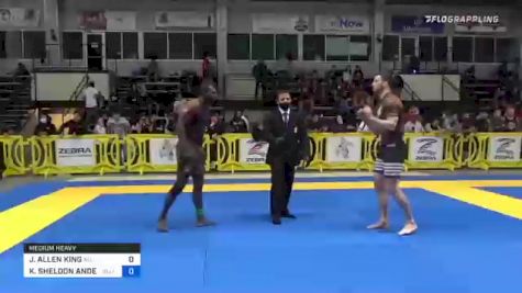 JEFFREY ALLEN KING vs KEMOY SHELDON ANDERSON 2021 Pan IBJJF Jiu-Jitsu No-Gi Championship