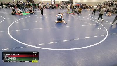 144 lbs Cons. Round 2 - Eli McCleish, Immortal Athletics WC vs Lincoln Miller, Iowa