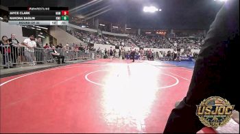 67 lbs Round Of 32 - Jayce Clark, Team Nomad vs Nakona Eaglin, Keystone Wrestling Club