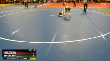 75 lbs Quarterfinal - Jace Conway, Caledonia/Houston vs Maddex Mills, STMA (St. Michael/Albertville)