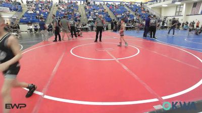 64 lbs 3rd Place - Eli Remington, Skiatook Youth Wrestling vs Nash McCuistion, Tiger Trained Wrestling