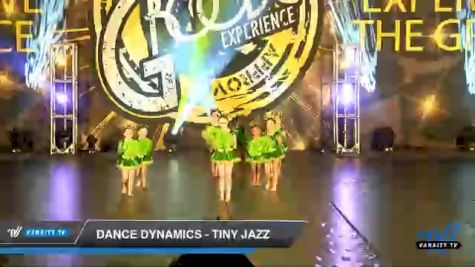 Dance Dynamics - Tiny Jazz [2020 Tiny - Jazz Day 1] 2020 Encore Championships: Houston DI & DII