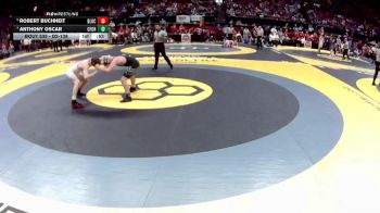 D2-138 lbs 5th Place Match - Robert Buchheit, Beaver Local vs Anthony Oscar, Clear Fork
