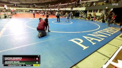 National K-2 56 Round 2 - Jackson Bales, Poquoson Athletic Association vs Caston Kendrick, New Kent Wrestling Club