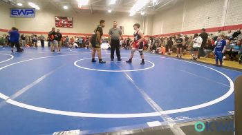 Quarterfinal - Teddy Buckskin, Hilldale Youth Wrestling Club vs Mario Douglas, Tulsa Blue T Panthers