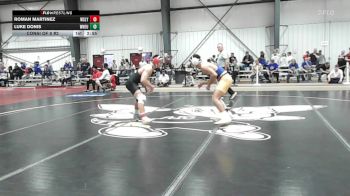 184 lbs Consi Of 8 #2 - Roman Martinez, Wesleyan vs Luke Donis, Western New England