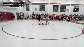 138 lbs Consi Of 4 - Triston Johnson, Cardinal Newman vs Jack Piper, Blessed Trinity