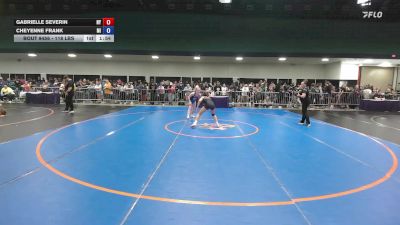 118 lbs Round Of 16 - Gabrielle Severin, NY vs Cheyenne Frank, MI