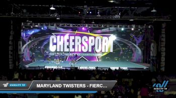 Maryland Twisters - Fierce Winds [2022] 2022 CHEERSPORT National Cheerleading Championship