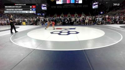 100 lbs Champ. Rd Of 64 - Maximilian Holley, OH vs Shaefer Hoffman, PA