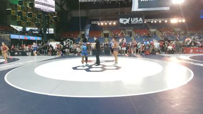 155 lbs Champ. Rd Of 128 - Layla Hines, Texas vs Kenzie Wuo, North Dakota