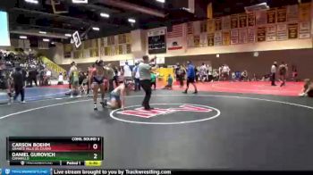 170 lbs Cons. Round 3 - Carson Boehm, Granite Hills (El Cajon) vs Daniel Gurovich, Camarillo