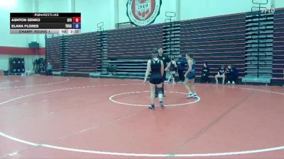 124 lbs Champ. Round 1 - Zoe Vickers, Pacific University vs Svea Gonzalez, Unattached