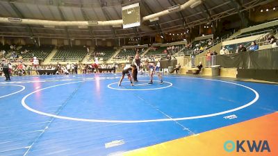 85 lbs Consolation - Colt Ragsdale, Pryor Tigers vs Bryson Harris, HURRICANE WRESTLING ACADEMY