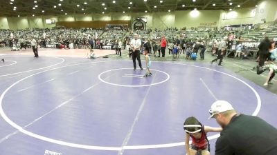 46 lbs Consi Of 8 #2 - Aceton Otteson, No Team vs Carson Williams, Punisher Wrestling