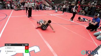 105 lbs Semifinal - Jayvyn Allami, Team Tulsa Wrestling Club vs Gage Bledsoe, Woodland Wrestling Club