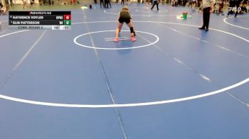 110-120 lbs Cons. Round 2 - Kaydence Voyles, West Point Wrestling Club vs Elin Patterson, Wilcox Hildreth