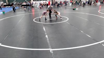 50-58 lbs Cons. Round 1 - Arya Weber, Torrington Wrestling Club vs Allie Mancuso, Athens Academy