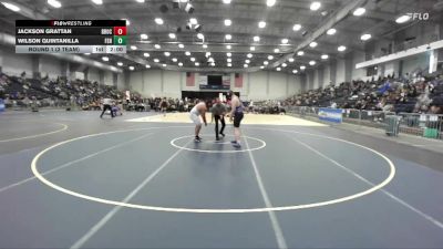 215 lbs Round 1 (3 Team) - Wilson Quintanilla, Farmingdale Sr High vs Jackson Grattan, Brockport