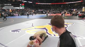 5th Place Match - Colt Meyer, Ord vs Colbyn Peters, Central City