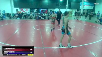 114 lbs Placement Matches (8 Team) - Jawad Bazzi, Michigan Blue vs Jaimon Mogard, Iowa